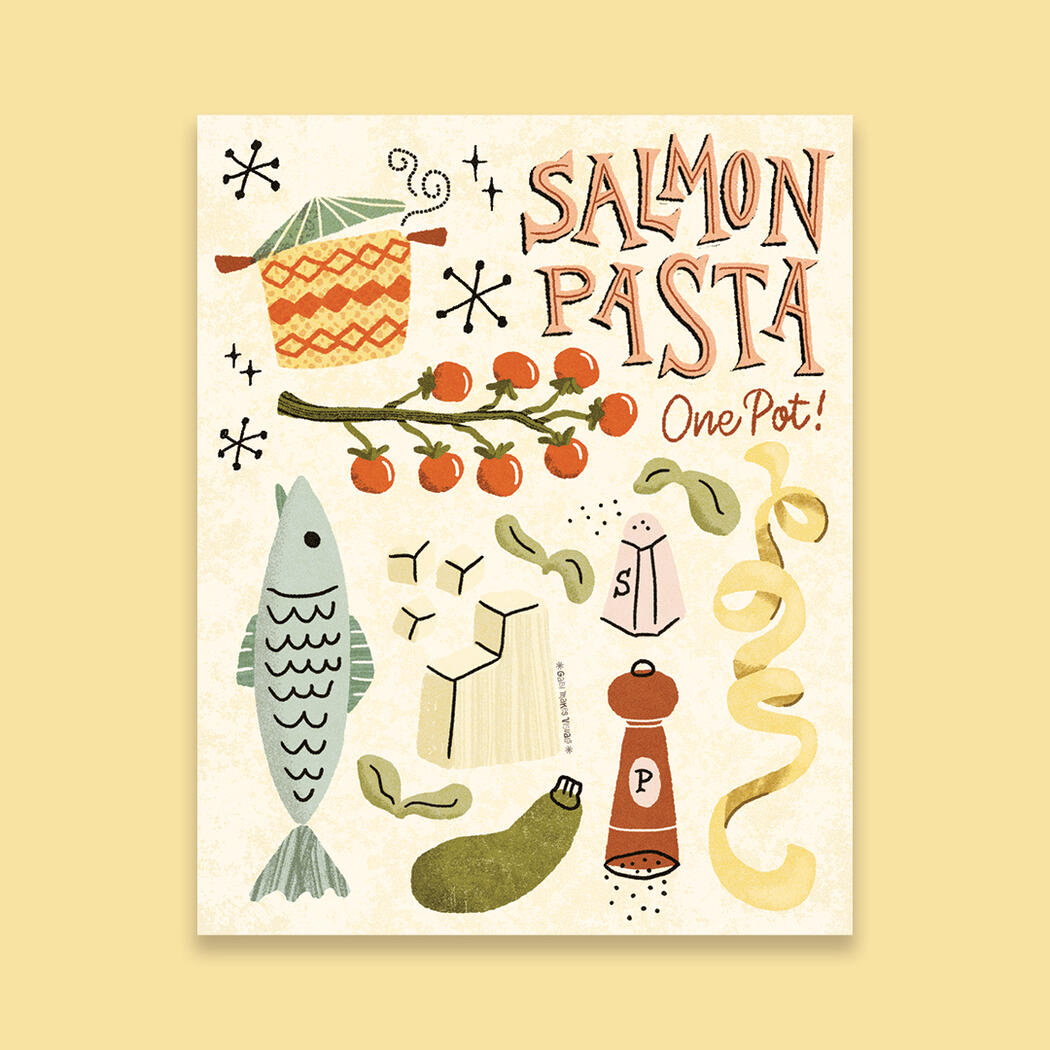 Vintage Cooking Illustration