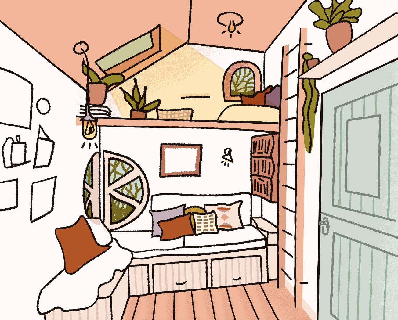 Tiny House Interiors - personal project