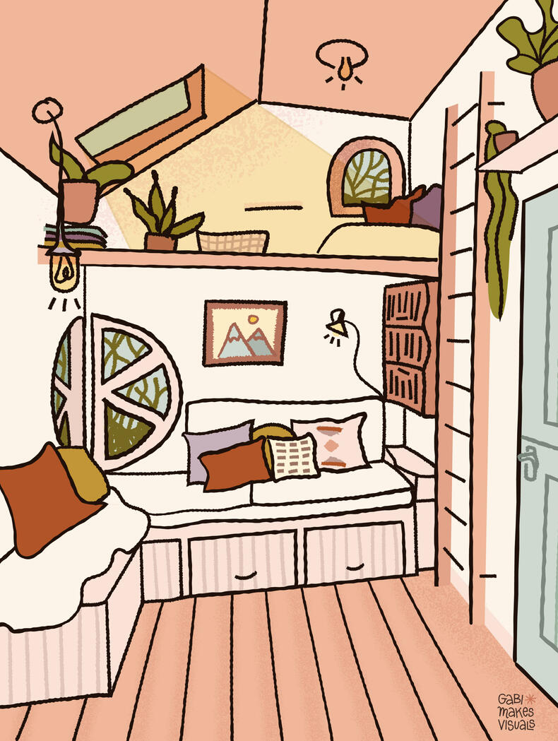 Tiny House Illustration