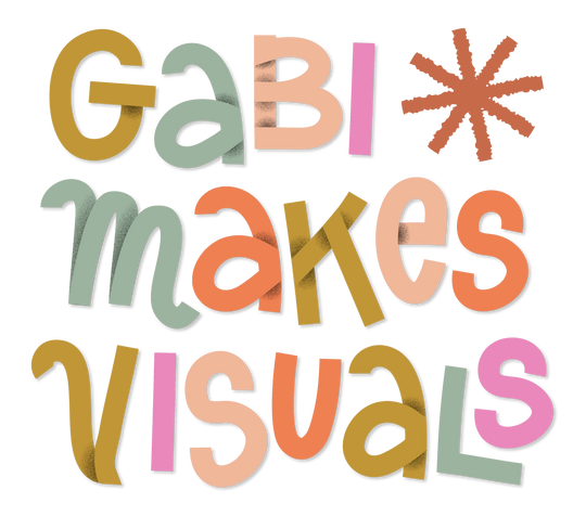 Gabi Makes Visuals Logotype